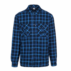 Trespass RAPESEED Shirt - Dark Blue Check